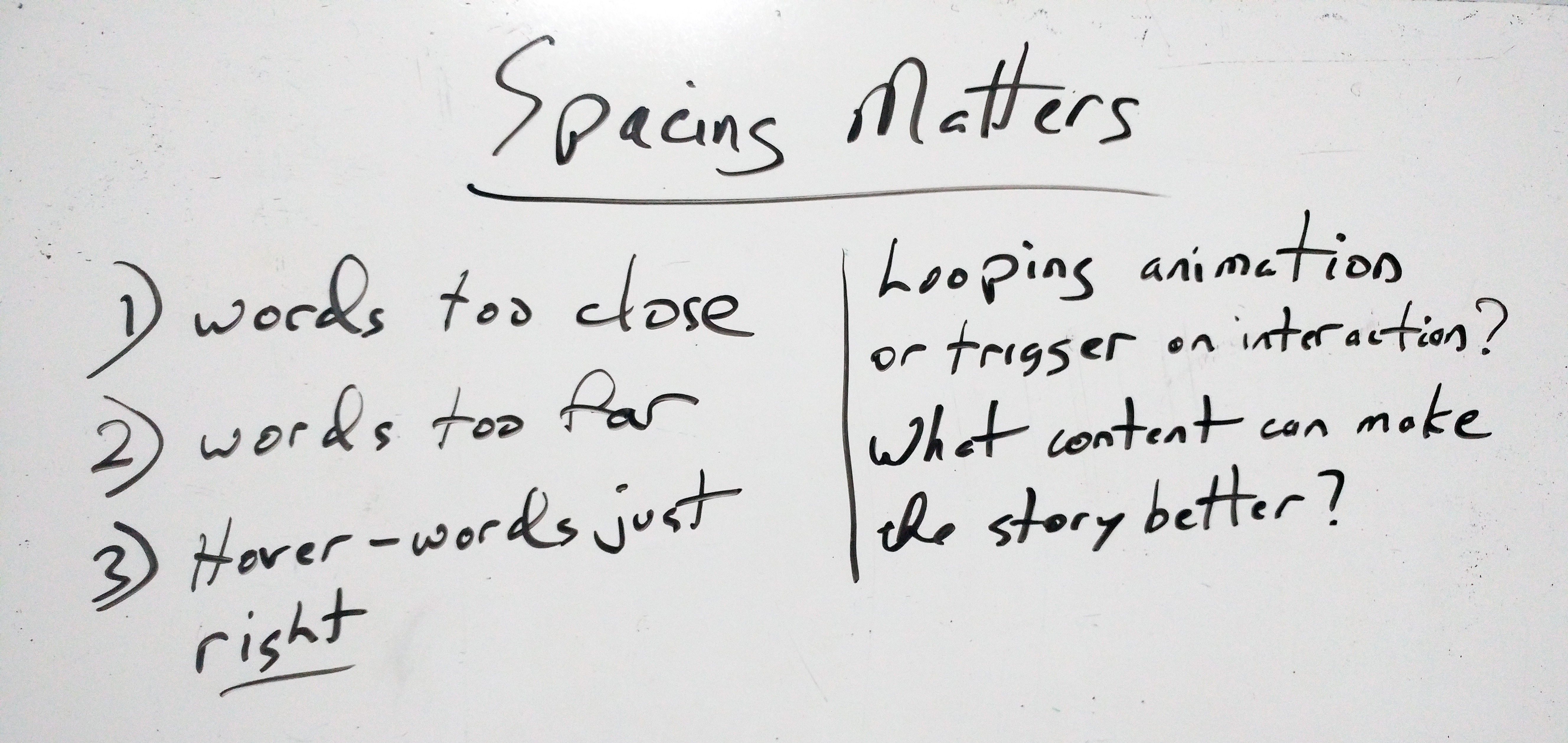 Planning interactions